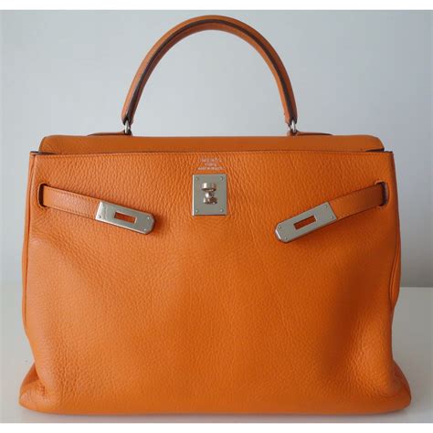 hermes orange kelly gilt|hermes kelly ii.